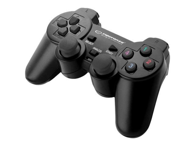 Esperanza WARRIOR Gamepad PS3 in the group HOME ELECTRONICS / Game consoles & Accessories / Sony PlayStation 3 at TP E-commerce Nordic AB (C52332)