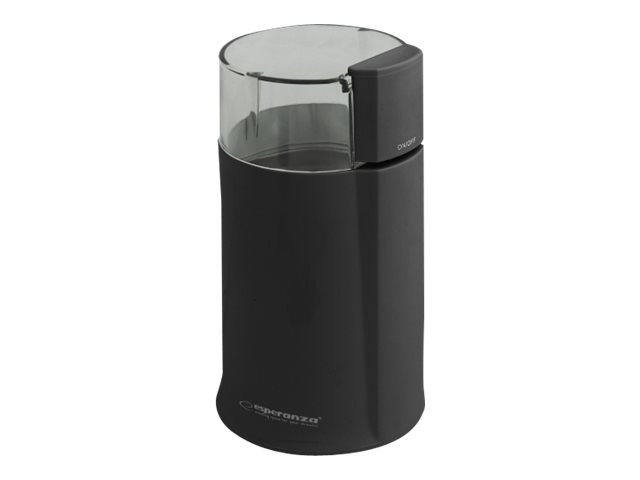 Esperanza ESPRESSO Kaffekvarn 160W Svart in the group HOME, HOUSEHOLD & GARDEN / Household appliances / Coffee makers and accessories / Coffee grinders at TP E-commerce Nordic AB (C52347)