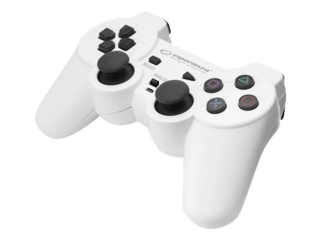 Esperanza CORSAIR Gamepad PC Sony PlayStation 2 Sony PlayStation 3 Svart Vit in the group HOME ELECTRONICS / Game consoles & Accessories / Sony PlayStation 3 at TP E-commerce Nordic AB (C52349)