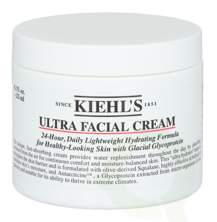 Kiehls Kiehl\'s 24-Hour Ultra Facial Cream 125 ml in the group BEAUTY & HEALTH / Skin care / Face / Day cream at TP E-commerce Nordic AB (C52446)
