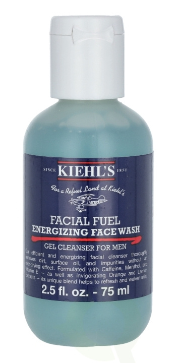 Kiehls Kiehl\'s Men Facial Fuel Energizing Face Wash 75 ml in the group BEAUTY & HEALTH / Skin care / Face / Cleaning at TP E-commerce Nordic AB (C52465)