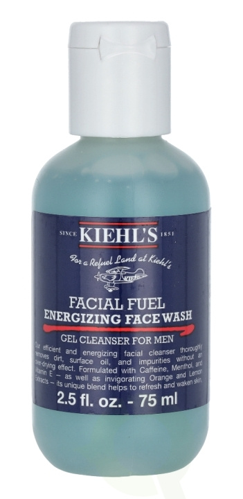 Kiehls Kiehl\'s Men Facial Fuel Energizing Face Wash 75 ml in the group BEAUTY & HEALTH / Skin care / Face / Cleaning at TP E-commerce Nordic AB (C52465)