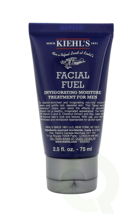 Kiehls Kiehl\'s Men Facial Fuel Energizing Moisture Treatment 75 ml For All Skin Types in the group BEAUTY & HEALTH / Skin care / Face / Day cream at TP E-commerce Nordic AB (C52483)