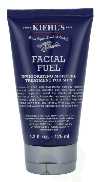 Kiehls Kiehl\'s Men Facial Fuel Energizing Moisture Treatment 125 ml For All Skin Types in the group BEAUTY & HEALTH / Skin care / Face / Day cream at TP E-commerce Nordic AB (C52484)