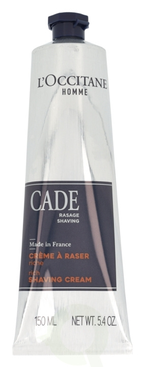 L\'Occitane Homme Cade Shaving Cream 150 ml Rich in the group BEAUTY & HEALTH / Hair & Styling / Shaving & Trimming / Razors & Accessories at TP E-commerce Nordic AB (C52522)