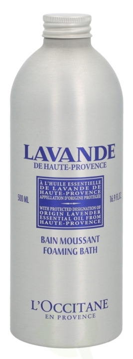 L\'Occitane Lavende Foaming Bath 500 ml With Protected Designation Of Origin Lavender Essential Oil From Haute-Provence in the group BEAUTY & HEALTH / Skin care / Body health / Bath & Shower gels at TP E-commerce Nordic AB (C52580)