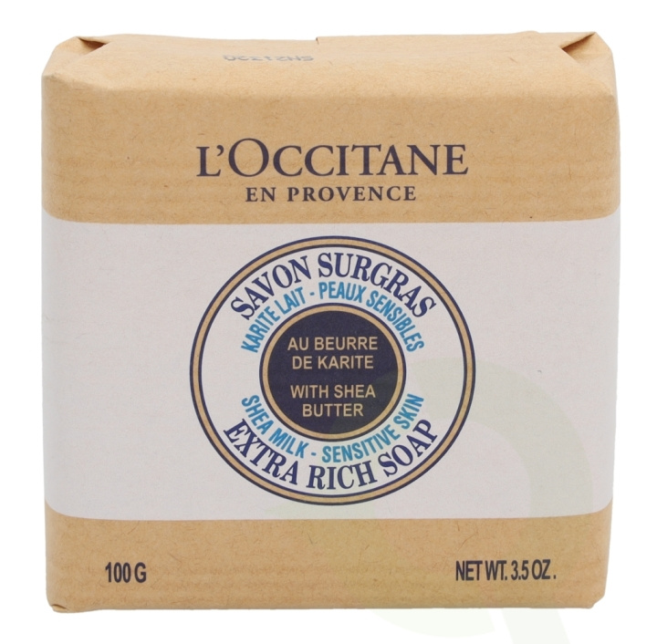 L\'Occitane Shea Milk Extra Rich Soap 100 gr in the group BEAUTY & HEALTH / Skin care / Body health / Bath & Shower gels at TP E-commerce Nordic AB (C52592)