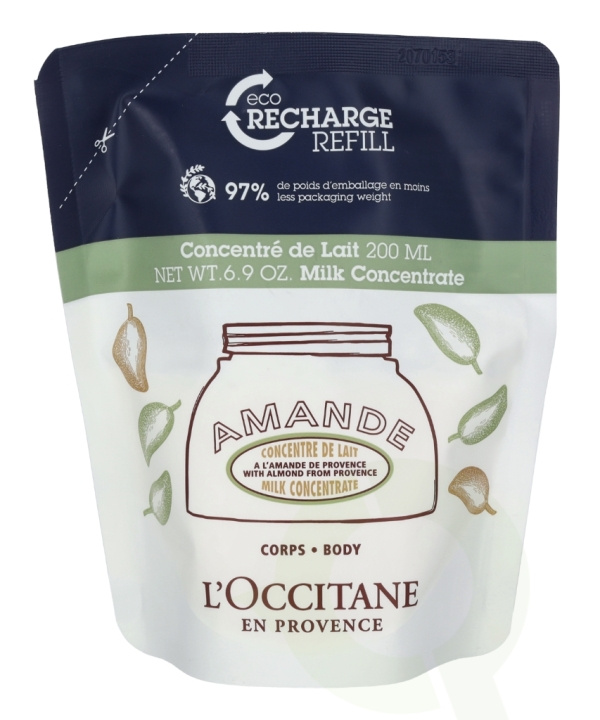 L\'Occitane Almond Milk Concentrate - Refill 200 ml in the group BEAUTY & HEALTH / Skin care / Body health / Body lotion at TP E-commerce Nordic AB (C52629)