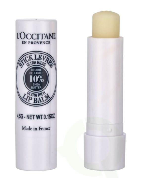 L\'Occitane Shea Butter Lip Balm Stick 4.5 gr in the group BEAUTY & HEALTH / Makeup / Lips / Lip balm at TP E-commerce Nordic AB (C52653)
