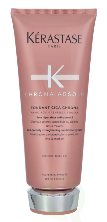 Kerastase Chroma Absolu Fondant Cica Chroma Conditioner 200 ml in the group BEAUTY & HEALTH / Hair & Styling / Hair care / Conditioner at TP E-commerce Nordic AB (C52680)
