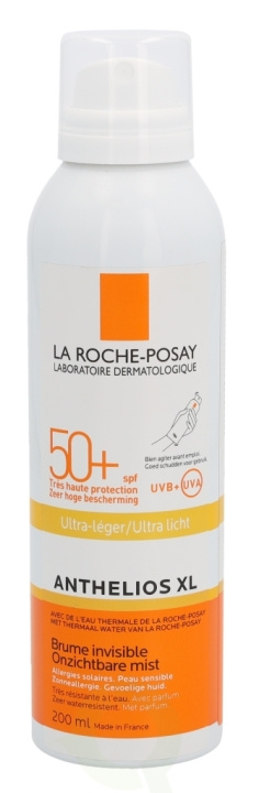 La Roche-Posay LRP Anthelios XL Ultra-Light Invisible Spray SPF50+ 200 ml Ultra Licht in the group BEAUTY & HEALTH / Skin care / Tanning / Sunscreen at TP E-commerce Nordic AB (C52832)