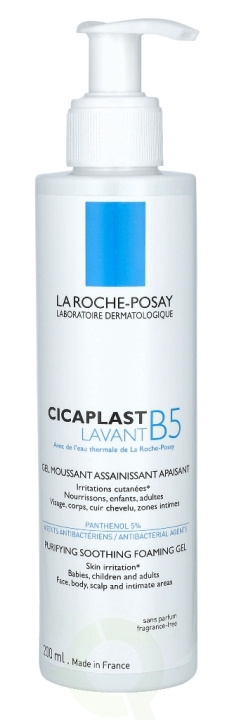 La Roche-Posay LRP Cicaplast Lavant B5 Purifying Soothing Foaming Gel 200 ml in the group BEAUTY & HEALTH / Skin care / Face / Cleaning at TP E-commerce Nordic AB (C52834)
