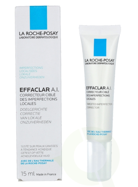 La Roche-Posay LRP Effaclar A.I. Targeted Imperfection Corrector 15 ml in the group BEAUTY & HEALTH / Skin care / Face / Face creams at TP E-commerce Nordic AB (C52835)