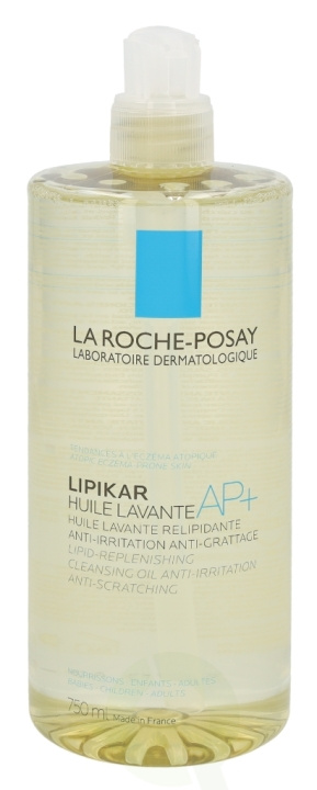 La Roche-Posay LRP Lipikar AP+ Lipid-Replenishing Cleansing Oil 750 ml in the group BEAUTY & HEALTH / Skin care / Face / Cleaning at TP E-commerce Nordic AB (C52876)