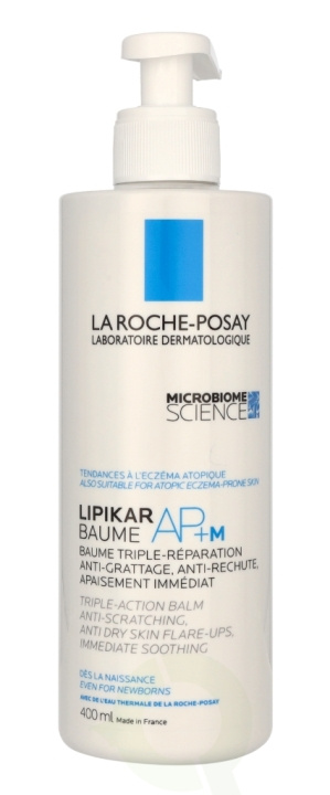 La Roche-Posay LRP Lipikar AP+M Balm 400 ml Anti-Scratching in the group BEAUTY & HEALTH / Skin care / Body health / Body lotion at TP E-commerce Nordic AB (C52877)
