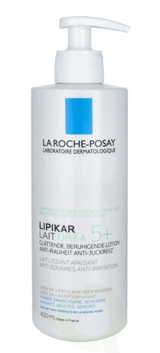 La Roche-Posay LRP Lipikar Urea 5+ Smoothing Soothing Lotion 400 ml in the group BEAUTY & HEALTH / Skin care / Body health / Body lotion at TP E-commerce Nordic AB (C52887)