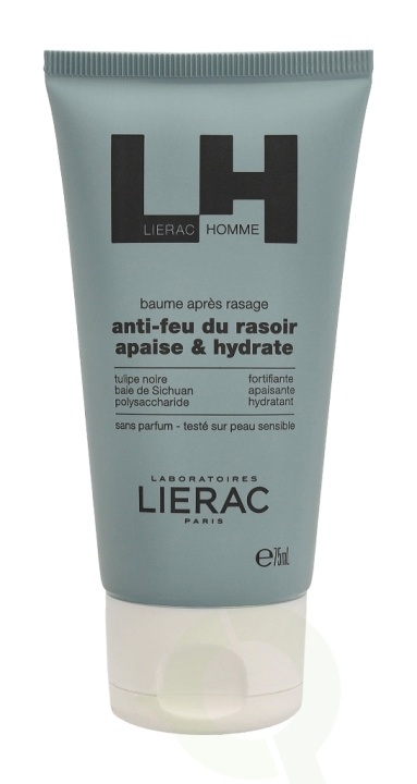 Lierac Paris Lierac Homme After Shave Balm 75 ml in the group BEAUTY & HEALTH / Hair & Styling / Shaving & Trimming / Aftershave at TP E-commerce Nordic AB (C53039)