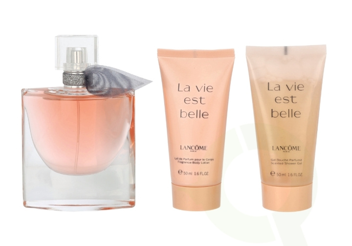 Lancome La Vie Est Belle Giftset 150 ml Edp Spray 50ml/Body Lotion 50ml/Shower Gel 50ml in the group BEAUTY & HEALTH / Gift sets / Gift sets for her at TP E-commerce Nordic AB (C53167)