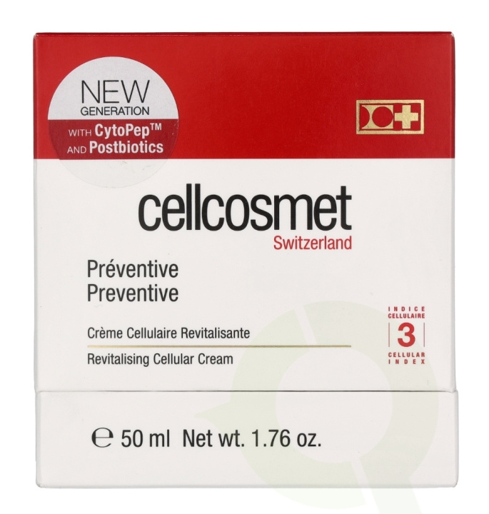 Cellcosmet Preventive Revitalising Cellular Cream 50 ml in the group BEAUTY & HEALTH / Skin care / Face / Anti age at TP E-commerce Nordic AB (C53189)