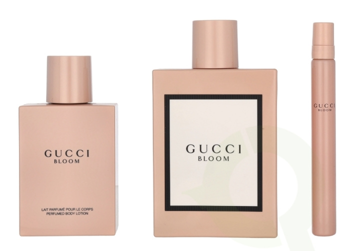 Gucci Bloom Giftset 210 ml Edp 100ml/Body Lotion 100ml/PS 10ml in the group BEAUTY & HEALTH / Gift sets / Gift sets for her at TP E-commerce Nordic AB (C53191)