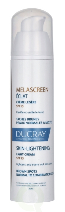 Ducray Melascreen Skin-Lightening Light Cream SPF15 40 ml in the group BEAUTY & HEALTH / Skin care / Face / Day cream at TP E-commerce Nordic AB (C53209)