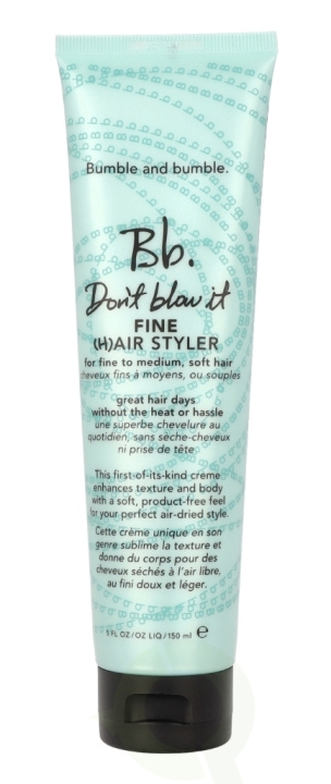 Bumble and Bumble Bumble & Bumble Don\'t Blow It Fine Hair Styler 150 ml in the group BEAUTY & HEALTH / Hair & Styling / Hair styling / Styling cream at TP E-commerce Nordic AB (C53248)