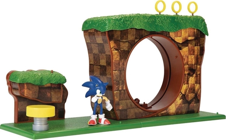 SEGA Sonic: Green Hill Zone Playset in the group TOYS, KIDS & BABY PRODUCTS / Toys / Toys at TP E-commerce Nordic AB (C53279)