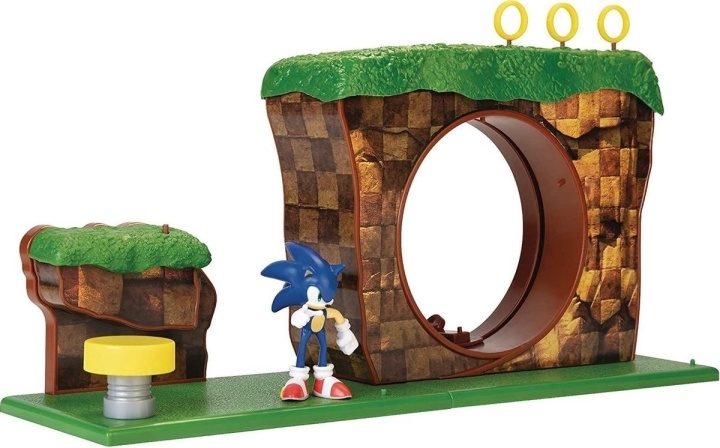 SEGA Sonic: Green Hill Zone Playset in the group TOYS, KIDS & BABY PRODUCTS / Toys / Play set at TP E-commerce Nordic AB (C53279)