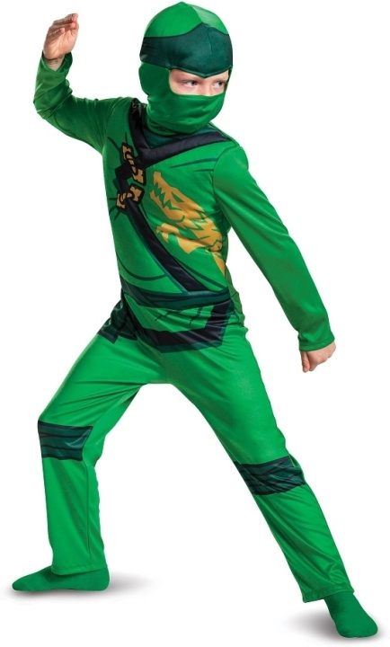 LEGO Ninjago Lloyd Fancy Costume, ages 4-6, 109-126 cm in the group TOYS, KIDS & BABY PRODUCTS / Toys / Masquerade costumes at TP E-commerce Nordic AB (C53280)