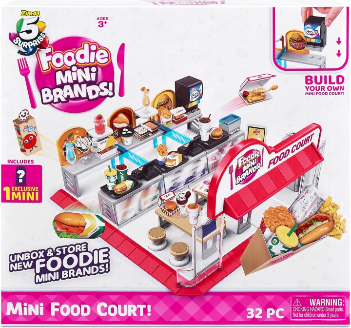 5 Surprise Mini Food Court - leksaksset in the group TOYS, KIDS & BABY PRODUCTS / Toys / Play set at TP E-commerce Nordic AB (C53288)