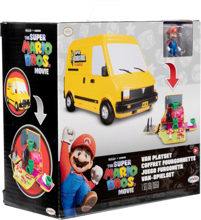 Nintendo Super Mario Bros Movie Mini World Van Playset in the group TOYS, KIDS & BABY PRODUCTS / Toys / Toy cars at TP E-commerce Nordic AB (C53392)