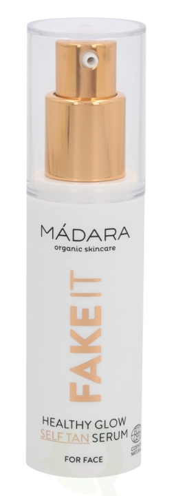 Madara Fake It Healthy Glow Self Tan Serum 30 ml Light To Medium, All Skin Types in the group BEAUTY & HEALTH / Skin care / Face / Skin serum at TP E-commerce Nordic AB (C53485)
