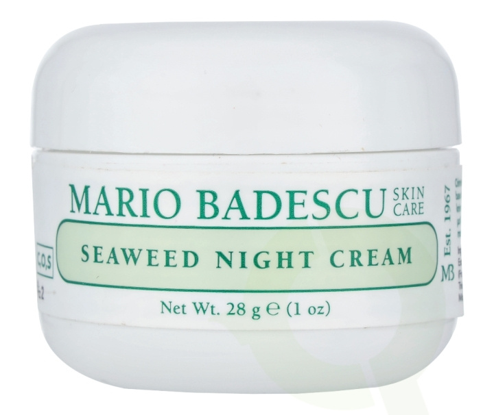 Mario Badescu Seaweed Night Cream 28 gr in the group BEAUTY & HEALTH / Skin care / Face / Night cream at TP E-commerce Nordic AB (C53573)