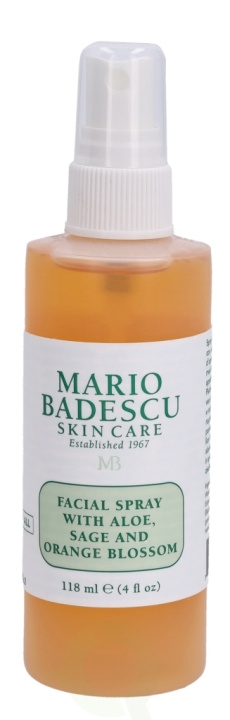 Mario Badescu Facial Spray 118 ml Aloe, Sage & Orange Blossom in the group BEAUTY & HEALTH / Skin care / Face / Face Water & Facemist at TP E-commerce Nordic AB (C53600)