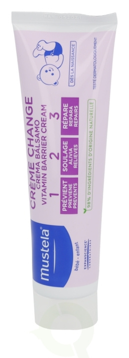 Mustela Creme Change Vitamin Barrier Cream 100 ml All Skin Types in the group BEAUTY & HEALTH / Skin care / Body health / Body lotion at TP E-commerce Nordic AB (C53836)