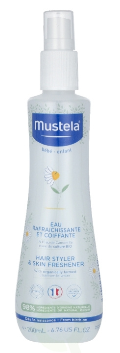 Mustela Bebe Hairstyler & Skin Freshener 200 ml Normal Skin in the group BEAUTY & HEALTH / Hair & Styling / Hair styling / Saltwater spray at TP E-commerce Nordic AB (C53852)