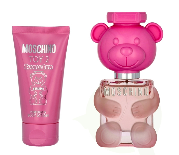 Moschino Toy 2 Bubble Gum Giftset 80 ml Edt Spray 30ml/Body Lotion 50ml in the group BEAUTY & HEALTH / Gift sets / Gift sets for her at TP E-commerce Nordic AB (C53885)