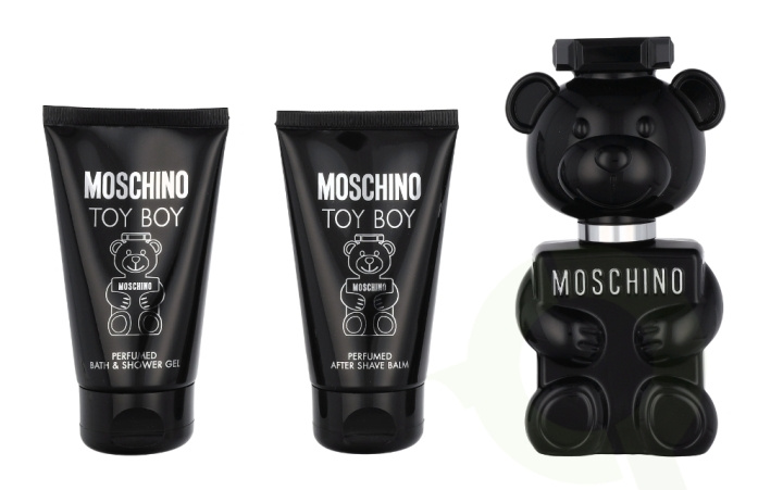 Moschino Toy Boy Giftset 150 ml Edp Spray 50ml/Bath & Shower Gel 50ml/Aftershave Balm 50ml in the group BEAUTY & HEALTH / Gift sets / Gift sets for him at TP E-commerce Nordic AB (C53887)