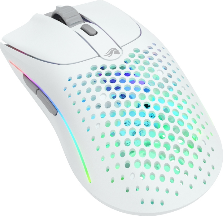 Glorious Model O 2 Trådlös gamingmus, vit in the group COMPUTERS & PERIPHERALS / GAMING / Mice at TP E-commerce Nordic AB (C54048)