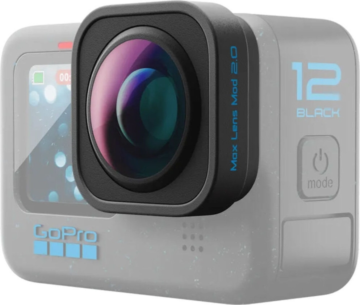 GoPro Max Lens Mod 2.0 - vidvinkelobjektiv. in the group Sport, leisure & Hobby / Action cameras & Accessories / Accessories for actioncameras at TP E-commerce Nordic AB (C54074)