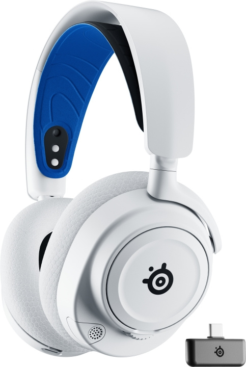 Steelseries Arctis Nova 7P - trådlöst headset, vita. in the group COMPUTERS & PERIPHERALS / GAMING / Headset at TP E-commerce Nordic AB (C54094)
