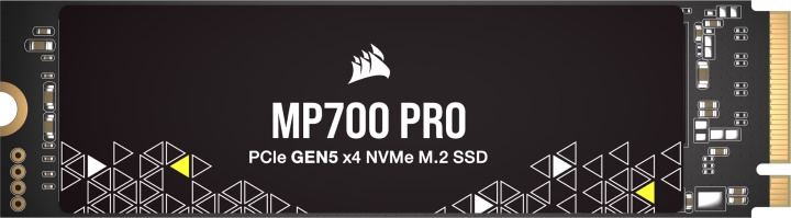 Corsair MP700 PRO 2 Tt M.2 -SSD-lagring in the group COMPUTERS & PERIPHERALS / Computer components / Harddrives / SSD at TP E-commerce Nordic AB (C54095)