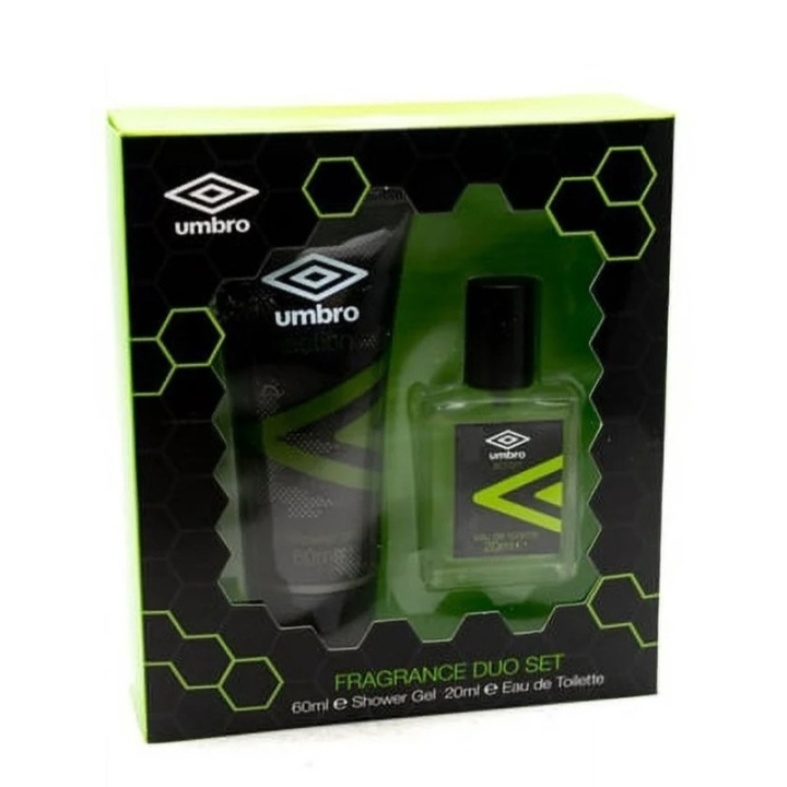 Umbro Giftset Umbro Action Edt 20ml + Shower Gel 60ml in the group BEAUTY & HEALTH / Gift sets / Gift sets for him at TP E-commerce Nordic AB (C54117)