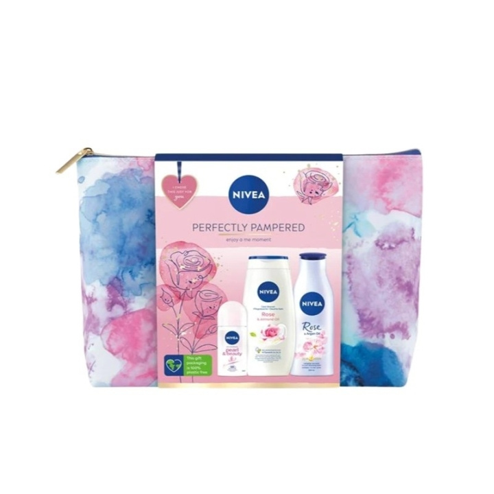 Nivea Perfectly Pampered Gift Set 4 Pieces in the group BEAUTY & HEALTH / Gift sets / Gift sets for her at TP E-commerce Nordic AB (C54119)
