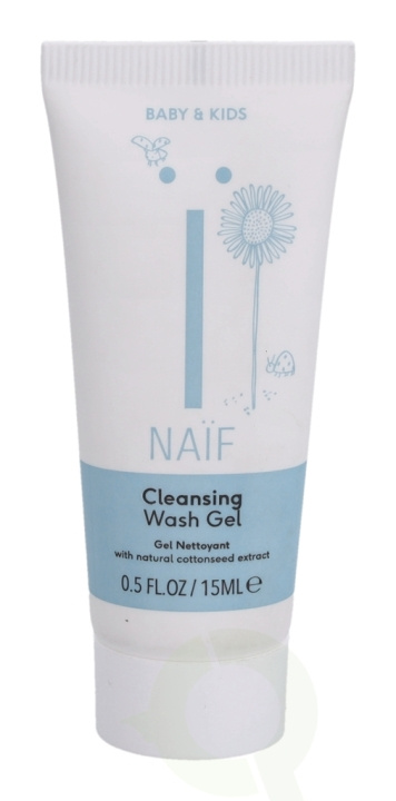 Naif Quality Baby Care Cleansing Wash Gel 15 ml in the group BEAUTY & HEALTH / Skin care / Body health / Bath & Shower gels at TP E-commerce Nordic AB (C54186)