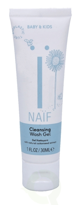 Naif Quality Baby Care Cleansing Wash Gel 30 ml in the group BEAUTY & HEALTH / Skin care / Body health / Bath & Shower gels at TP E-commerce Nordic AB (C54187)