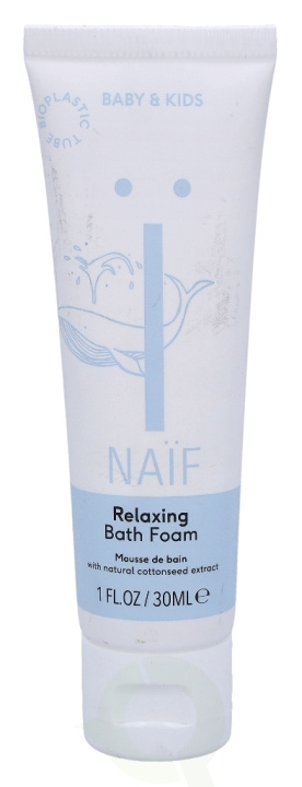 Naif Quality Baby Care Relaxing Bath Foam 30 ml in the group BEAUTY & HEALTH / Skin care / Body health / Bath & Shower gels at TP E-commerce Nordic AB (C54188)