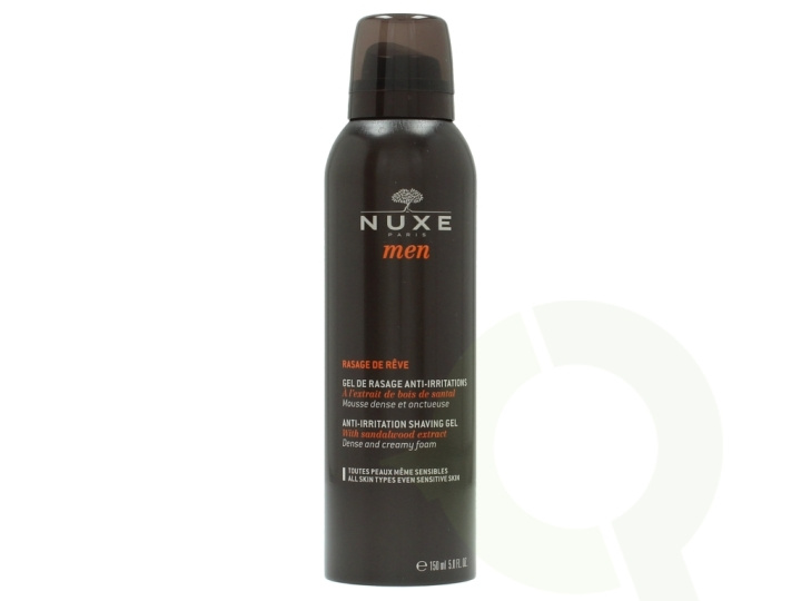Nuxe Men Anti-Irritation Shaving Gel 150 ml For All Skin Types in the group BEAUTY & HEALTH / Hair & Styling / Shaving & Trimming / Razors & Accessories at TP E-commerce Nordic AB (C54270)