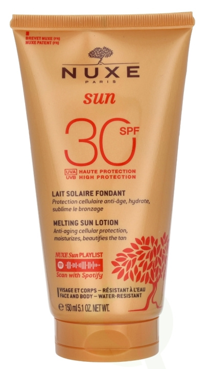 Nuxe Sun Delicious lotion High Protection SPF30 150 ml in the group BEAUTY & HEALTH / Skin care / Tanning / Sunscreen at TP E-commerce Nordic AB (C54277)