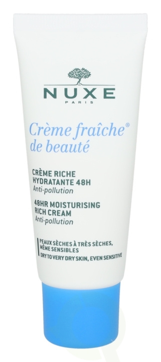 Nuxe Creme Fraiche De Beaute 48H Moisturising Rich Cream 30 ml Dry To Very Dry Skin in the group BEAUTY & HEALTH / Skin care / Face / Face creams at TP E-commerce Nordic AB (C54279)